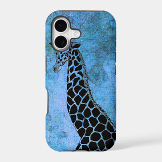 Old Blue Giraffe II - iPhone 5/5S Hülle