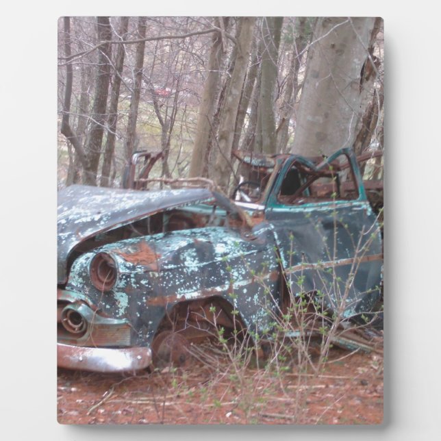 Old Blue (Junker car) Fotoplatte (Vorderseite)