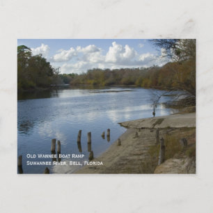 Old Boat Dock Postcard Postkarte