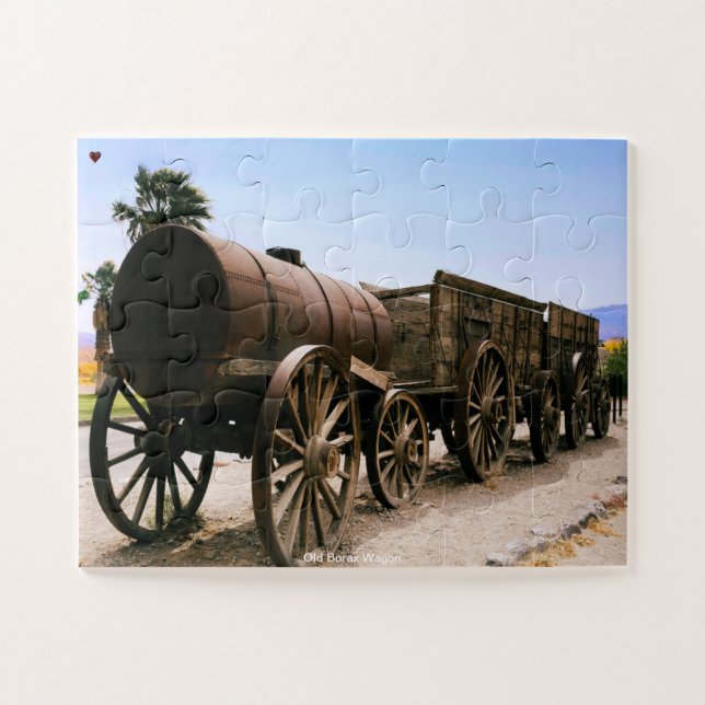 Old Borax Wagon Puzzle (Horizontal)