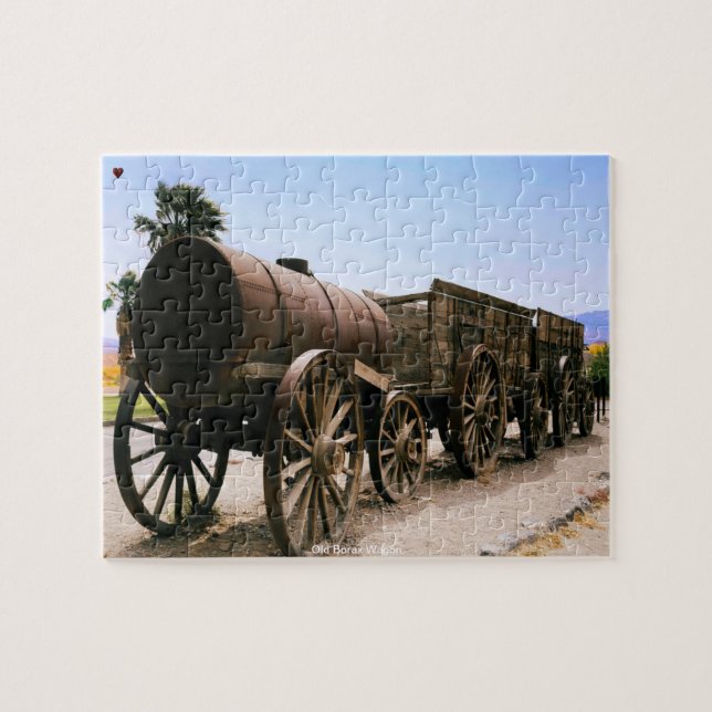Old Borax Wagon Puzzle (Horizontal)