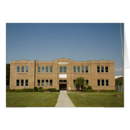 Old Brick School Gebäude Card