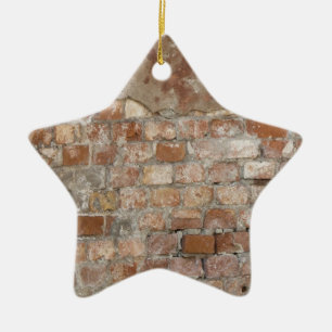 Old Brick Wall Keramikornament