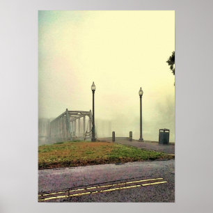 Old Bridge on Bayou St John Poster