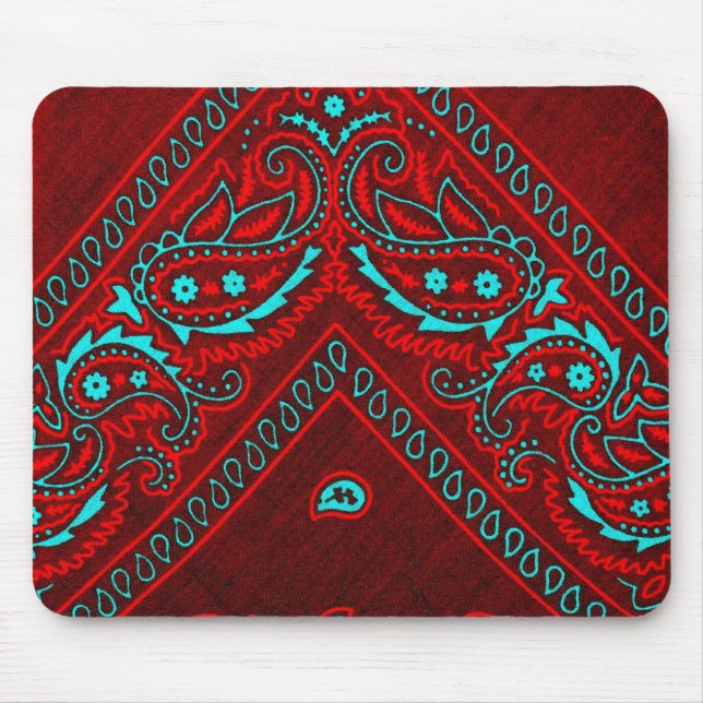 Old Brown Bandana 2 Mousepad (Vorne)