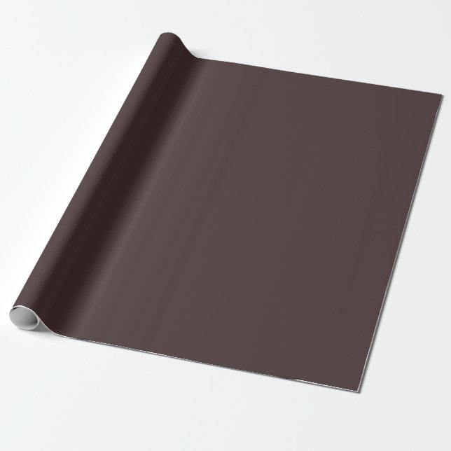 Old Burgundy Solid Color Geschenkpapier (Ungerollt)
