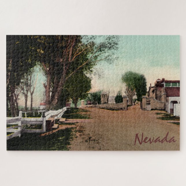 Old Carson City Road Grosses Puzzle (Horizontal)