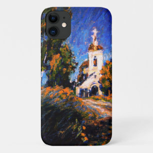 Old Church Near Moskau iPhone Case
