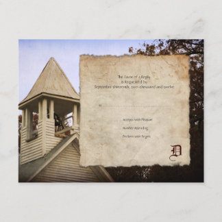 Old Church Vintage Hochzeit Einladung UAWG