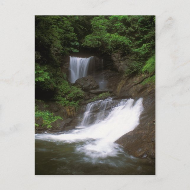 Old City Falls Vermont Postkarte (Vorderseite)