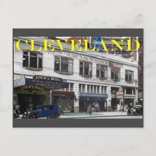 Old Cleveland Postcard Postkarte