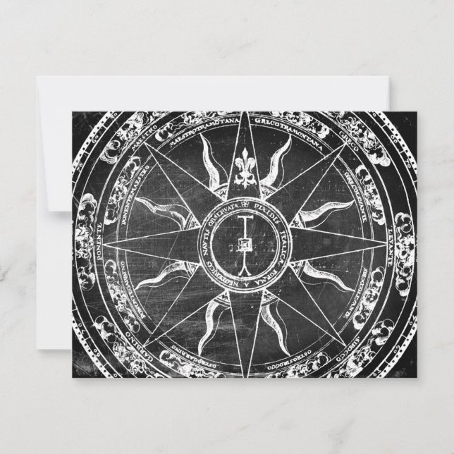 Old Compass Rose Ankündigung (Vorderseite)