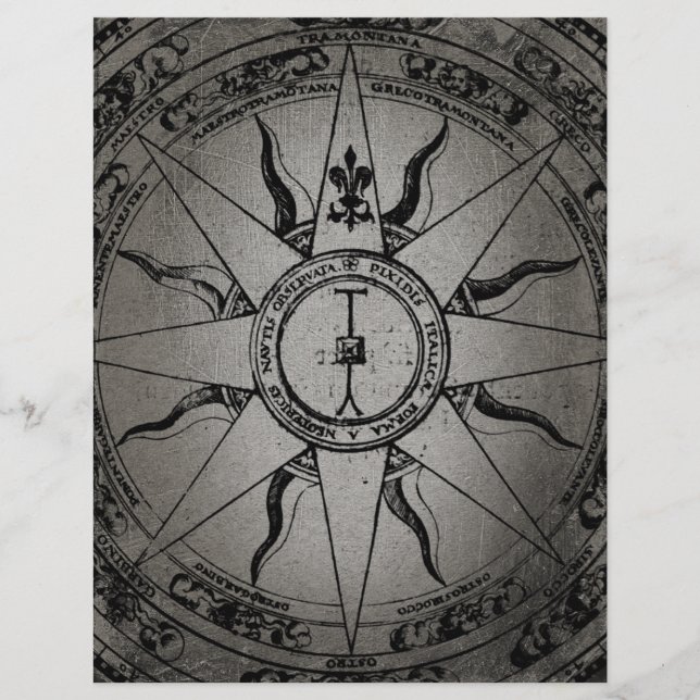 Old Compass Rose Flyer (Vorne)