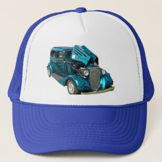 OLD COUPE STREET ROD HAT OR BASEBALL CAP TRUCKERKAPPE