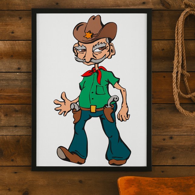Old Cowboy Poster (Von Creator hochgeladen)