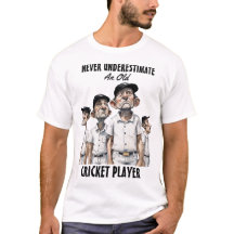 Old Cricket Player