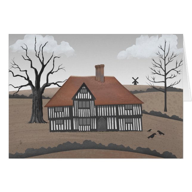 Old Crow Manor Card (Vorderseite (Horizontal))