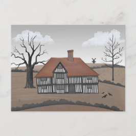 Old Crow Manor Postkarte