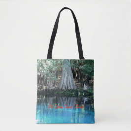 Old Cypress Treflection Spring Tote Bag