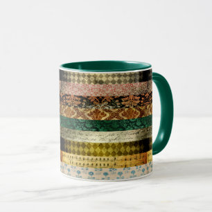 Old Damask Tasse