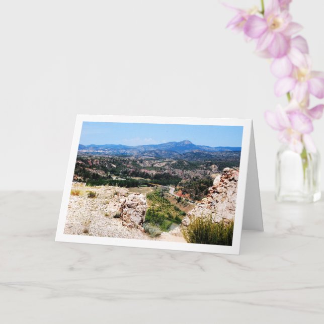 Old Domeño, Valencia, Spain Karte (Orchidee)