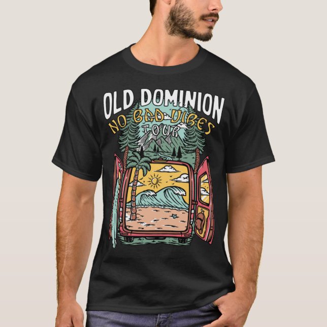 Old Dominion - Kein Bad Vibes Vintag T-Shirt (Vorderseite)