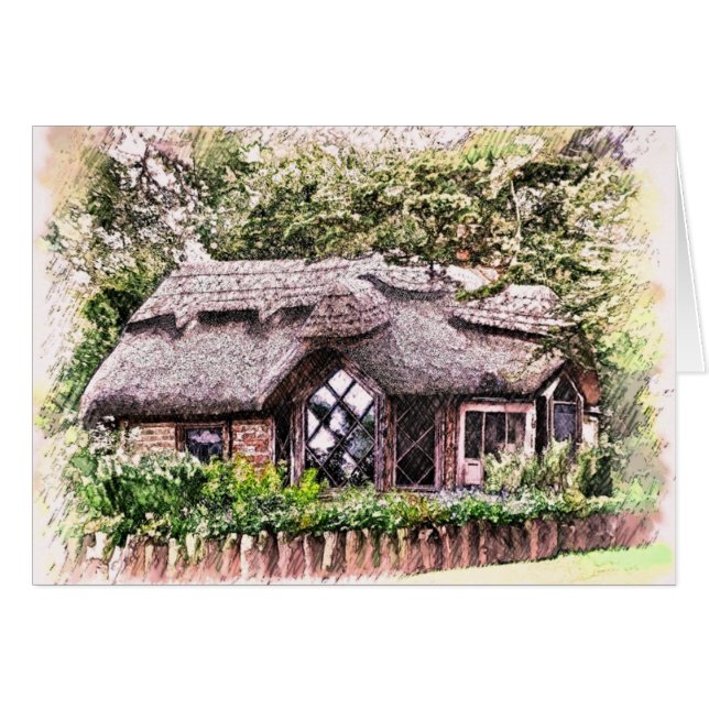 OLD ENGLAND Karte (Vorderseite (Horizontal))