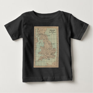 Old England Map Baby T-shirt