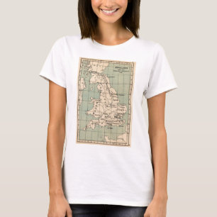Old England Map T-Shirt