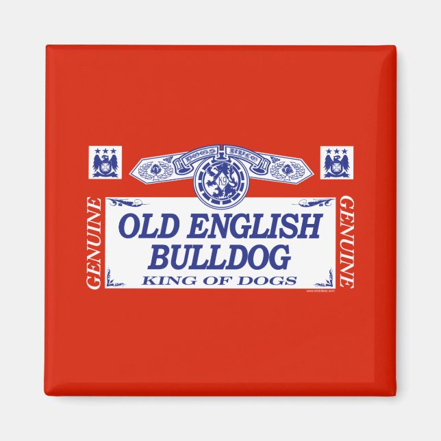 Old English Bulldog Magnet (Vorne)