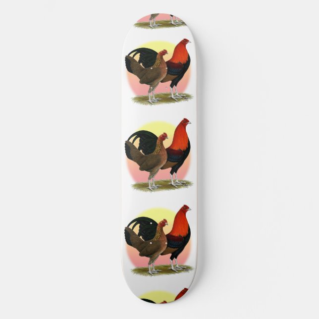 Old English Game Bantam: BB Red Skateboard (Vorderseite)