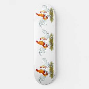 Old English Game Bantam: Red Pyle Skateboard