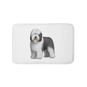 Old English Sheepdog 10 Badematte