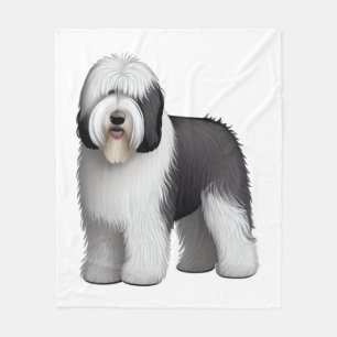 Old English Sheepdog 10 Fleecedecke