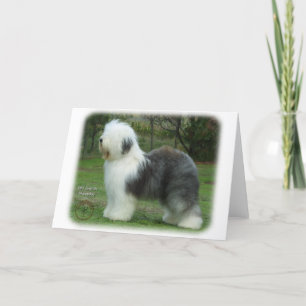 Old English Sheepdog 9F054D-18 Karte