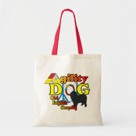 Old English Sheepdog Agility Shirts Geschenke Tragetasche