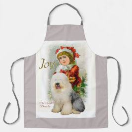 Old English Sheepdog Christmas Geschenke Schürze