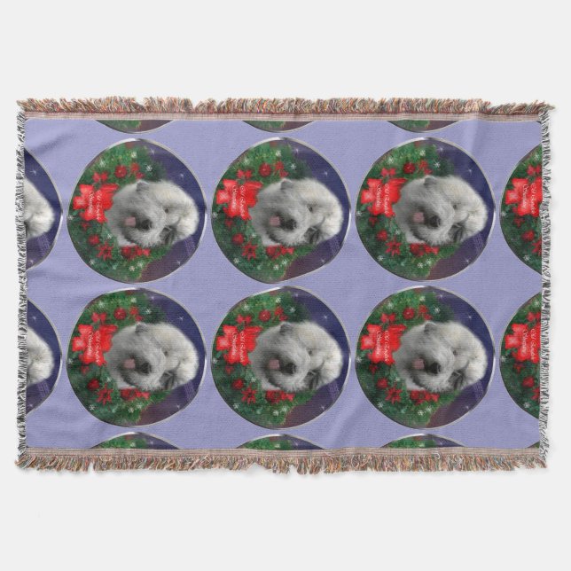 Old English Sheepdog Decke (Vorderseite)