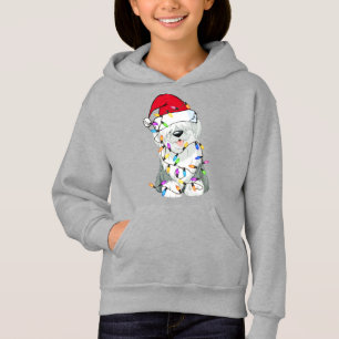 Old English Sheepdog Hund Light Decke Weihnachtshu Hoodie