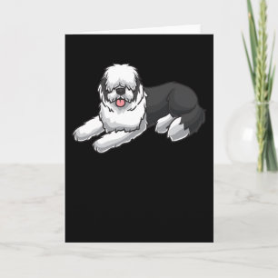 Old English Sheepdog Karte