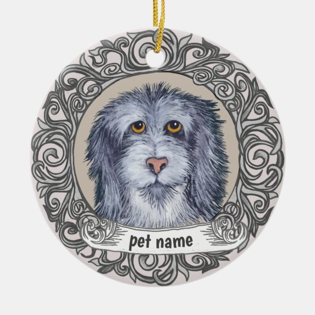 Old English Sheepdog Love Memory Ornament (Vorne)