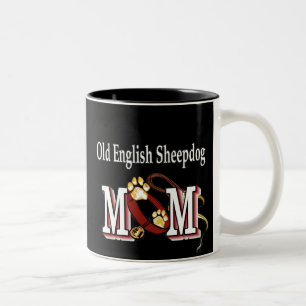 Old English Sheepdog Mama Tasse