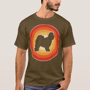Old English Sheepdog Sunset Retro for Men Women B T-Shirt
