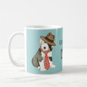 Old English Sheepdog Vater Kaffeetasse