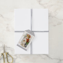 Old English Sheepdog Vintage Weihnachten