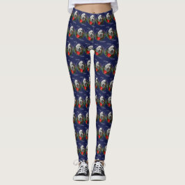 Old English Sheepdog Weihnachten Leggings