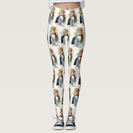 Old English Sheepdog Weihnachten Leggings