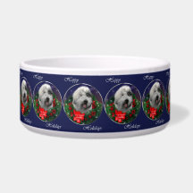 Old English Sheepdog Weihnachten