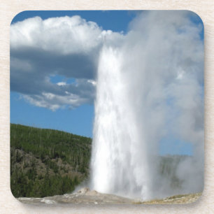 Old Faithful Geyser Untersetzer Set