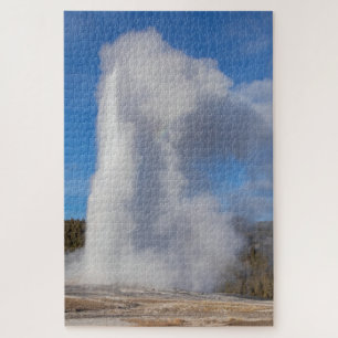 Old Faithful Geyser Yellowstone Puzzle